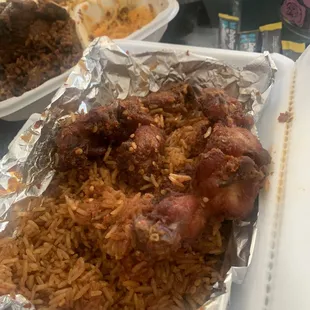 Jollof &amp; fried turkey