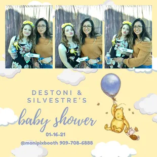 Custom Classic Winnie the Pooh theme photo overlay 6x6