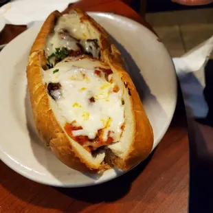 Sausage Parm sub