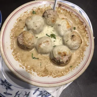 Mushroom Gratinate