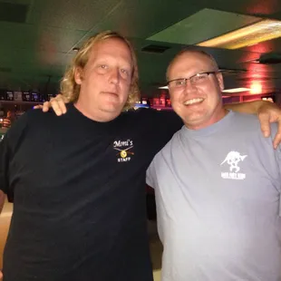 Curly &amp; Bill(who introduced me to Moni's)