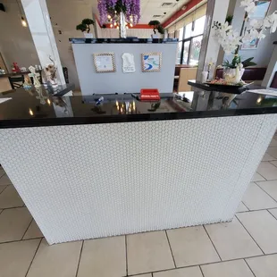A Welcoming Front Counter.  11/1/2024