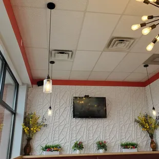 Love the bright crystal lighting in here.  11/1/2024