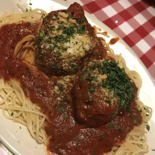 Spaghetti with 2 Meatballs
