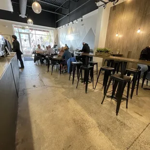 Inside view from bar