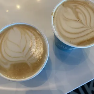 Beautiful coffee art