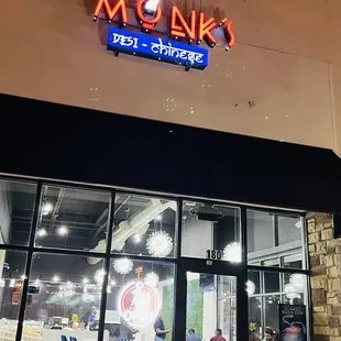 Monks Desi indo Chinese entrance