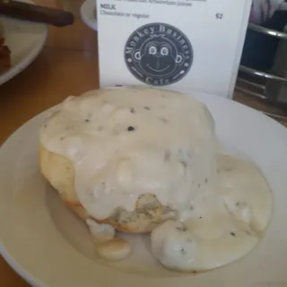 Biscuit and Gravy Breakfast