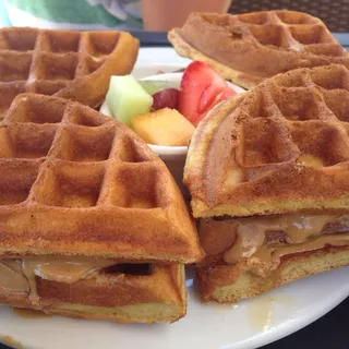 Nutty Monkey Waffle