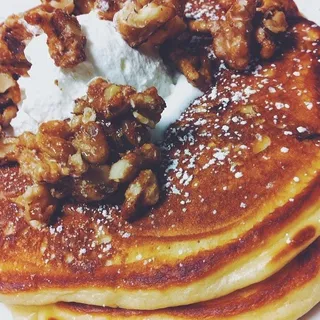 Banana Walnut Pancakes