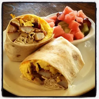 Kids Breakfast Monkey Burrito