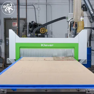 Our trusty CNC machine named &quot;Jeff&quot;.