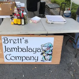 Jambalaya and crawfish every Friday