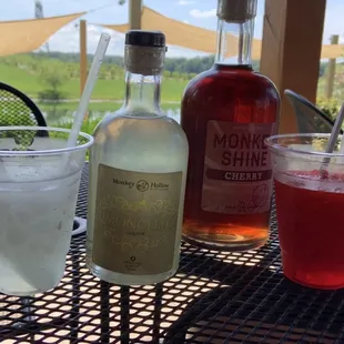 Patio cocktails were completely necessary!