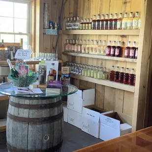 Showroom and sales at Monkey Hollow.