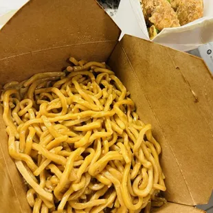 Garlic Noodles x Salt &amp; Pepper Wings &amp; Fries