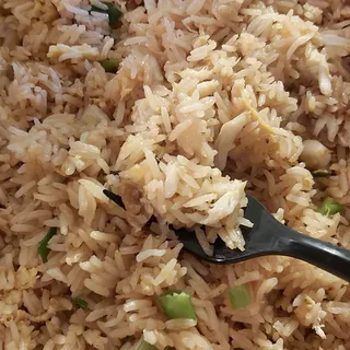 Ginger & Green Onion Crab Fried Rice