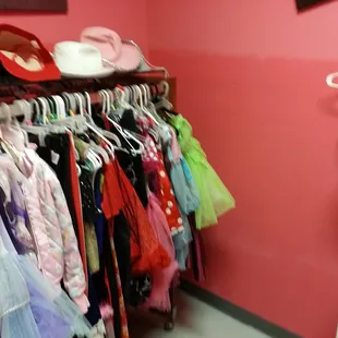 Dress up room