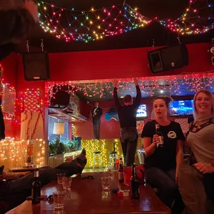 Having a blast with my crew