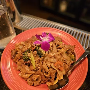 Drunken noodles