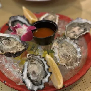 $1 oysters but need to order 6 minimum