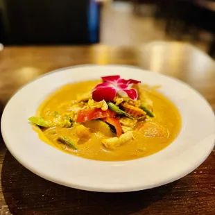 Pumpkin Curry with Chicken