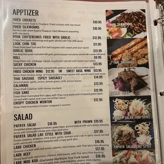 Fried Crickets