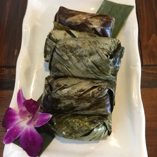 Sweet Sticky Rice with Banana