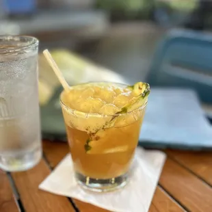 Famous Monkeypod Mai Tai. So worth coming to this restaurant for this craft cocktail