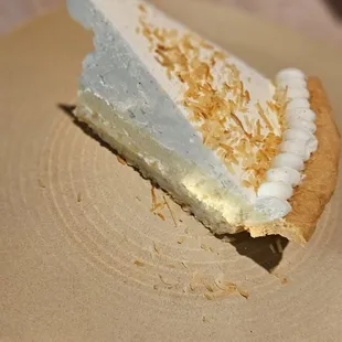 Coconut cream pie