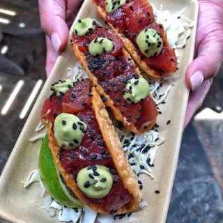 Poke Tacos