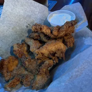Chicken fingers. Amazing