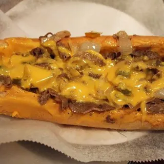 8" American Cheesesteak Sub