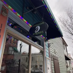 Outside of the bar