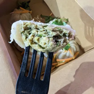 Chicken steamed momo