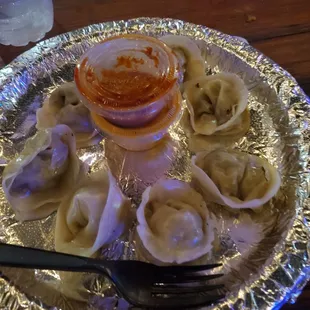 Vegan momo
