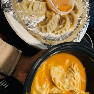 Jhol Vegan Momo