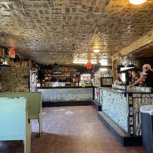 the interior of a restaurant