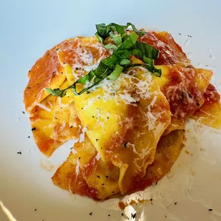 Mezzalune, small ravioli