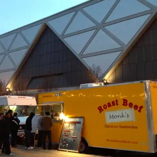 Outside the Kansas City Convention Center for the New Years Eve.