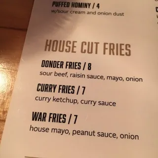 House Fries