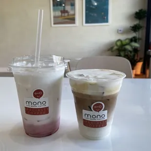 Iced Strawberry Latte