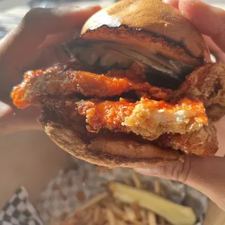 Gochujang Fried Chicken Sandwich