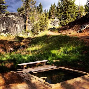 Old Pedro. One of the many wonderful hot springs in the area.