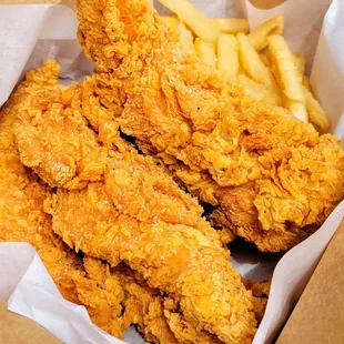 Chicken tender basket