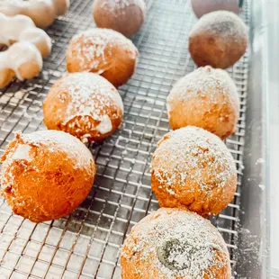 dough desserts, food, donuts
