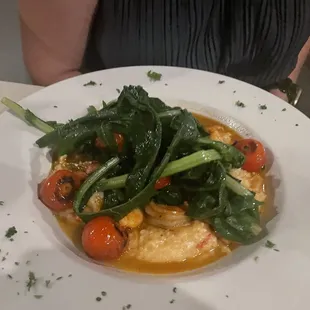 Shrimps and grits