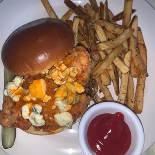 Crispy Buffalo Chicken Breast