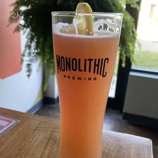 Strawberry Lemonade Shandy