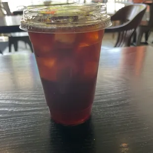 Iced coffee